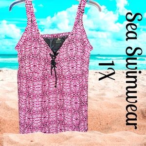 Sea Swimwear- 1X Tankini